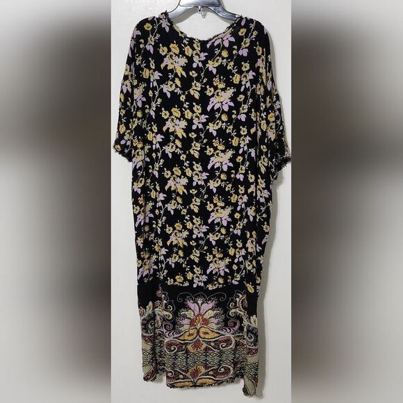 FREE PEOPLE Sz S BALI PIXIE LOUNGE KIMONO - Picture 3 of 11